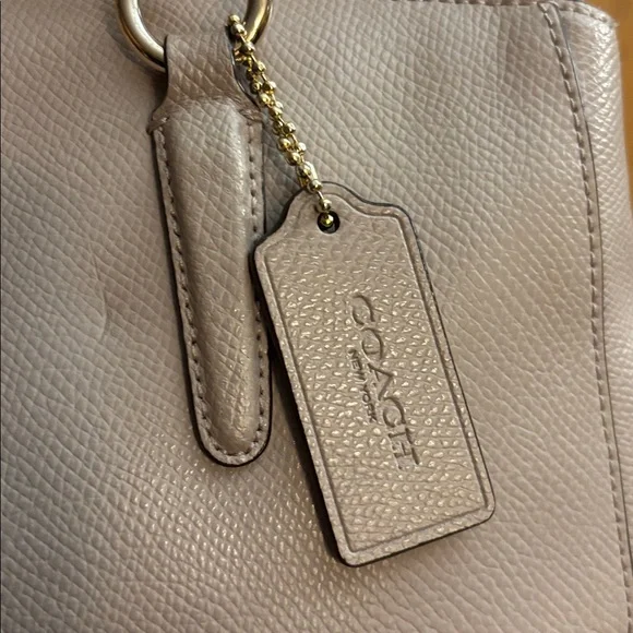 Coach Christie Carryall F36606 Leather Shoulder Bag with Gold Accents - Picture 3 of 13